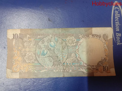 I have this ten rupee old note. - 2