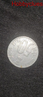 50 PAISE 50TH YEAR OF INDEPENDENCE GEM UNC COIN