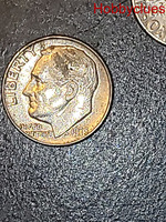 1975 no mint dime