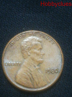 Lincoln cent 1980 without d mint mark