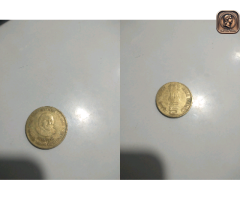 coin of Rs 5  1910-2010