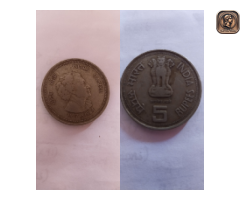 1917 India Silver