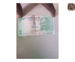 5 rupees note