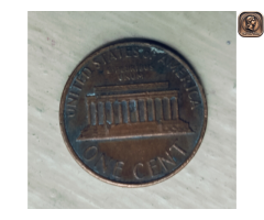 One Cent Copper Coin-1960